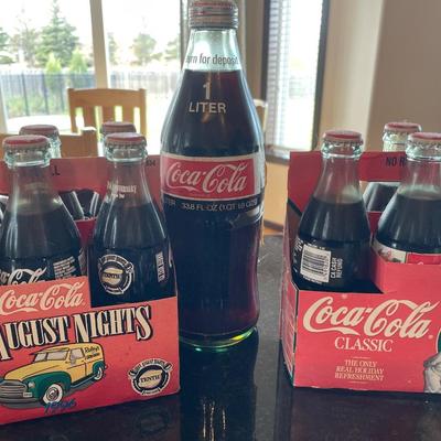 Vintage Coca-Cola bottles