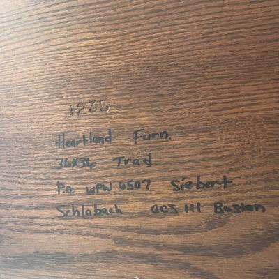 West Point Woodworking Solid Wood Table (BD-MG)