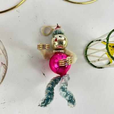 677 Hand Blown Vintage Glass Christmas Ornaments
