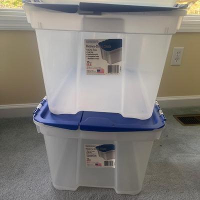Collection Of Plastic Storage Containers (BD-MG)