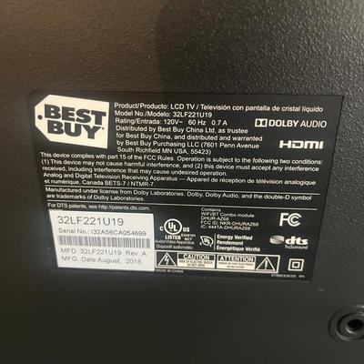 32” Samsung TV & 32” Toshiba FireTV (BD-MG)
