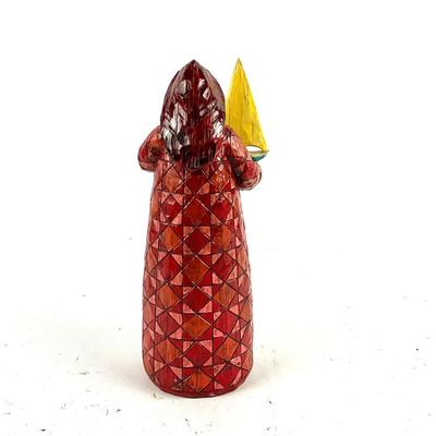 681 Jim Shore Santa Figure "A Ship Sails Is Bearing Gifts"
