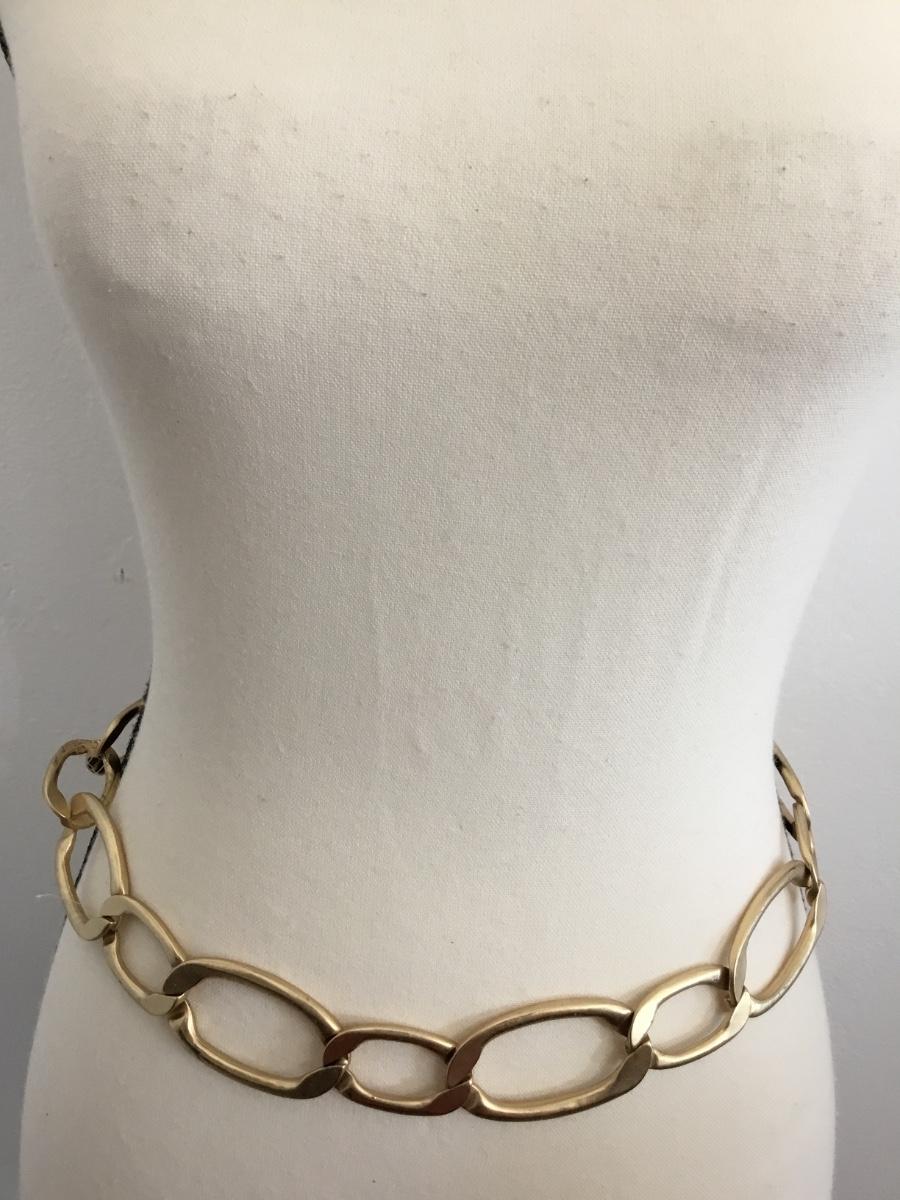 Golden vintage belt main image 1