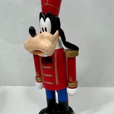 Vintage Disney Wood Goofy Nutcracker #H1216 15” Tall Kurt Adler 94