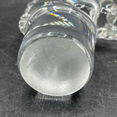 Vintage Heisey Large Horse Head Crystal Stopper