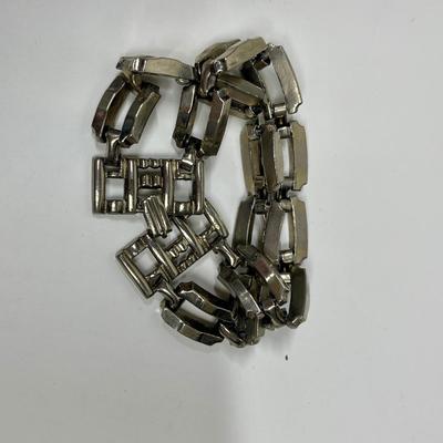 Silvertone Chain Link Bracelet