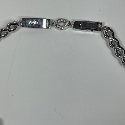 Sparkly Silver-tone Necklace