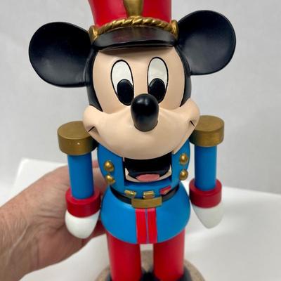 Vintage Disney Wood Mickey Nutcracker #H1194 13” Tall Kurt Adler 94