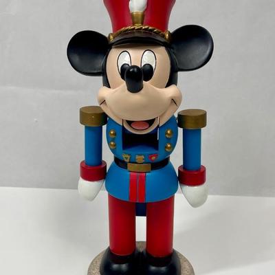 Vintage Disney Wood Mickey Nutcracker #H1194 13” Tall Kurt Adler 94