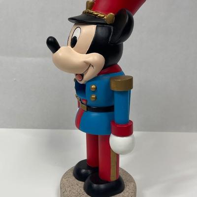 Vintage Disney Wood Mickey Nutcracker #H1194 13” Tall Kurt Adler 94