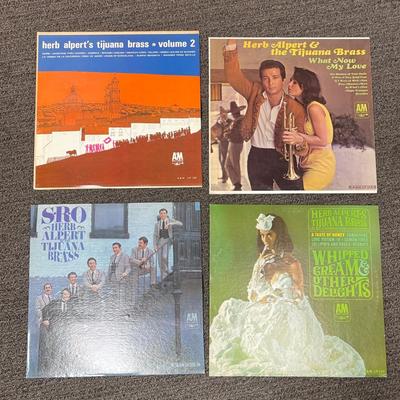 Herb Alpert 33RPM Vintage Vinyl Record Album Lot