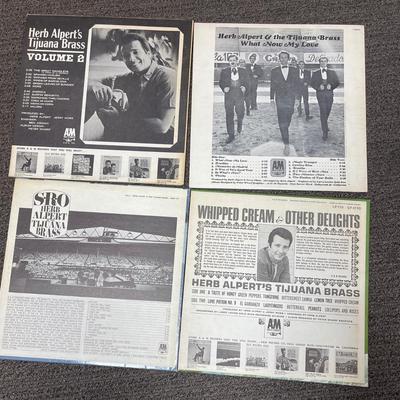 Herb Alpert 33RPM Vintage Vinyl Record Album Lot