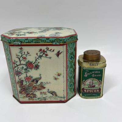 Vintage Metal Tins