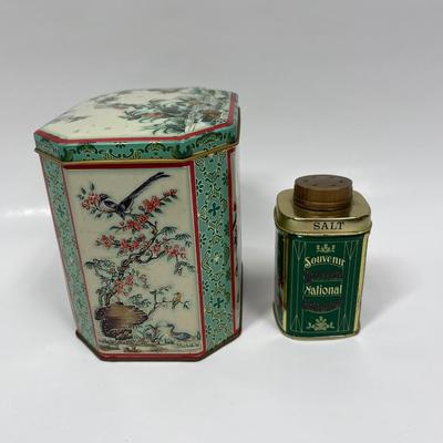 Vintage Metal Tins