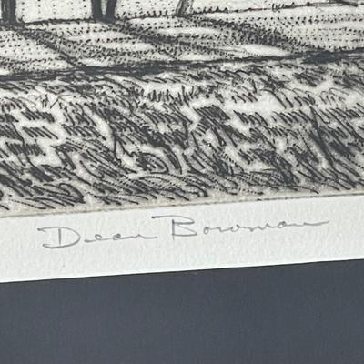 S4-“Early Spring” Engraving by Dean Bowman