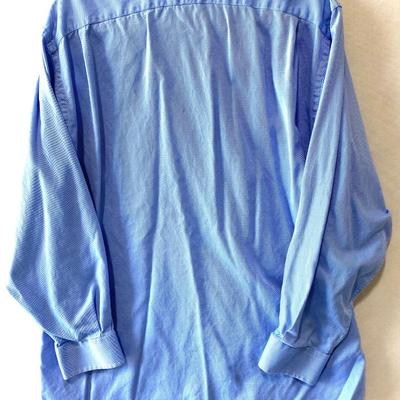 Daniel Cremieux Collection - Richard Shirt. Light blue long sleeve button up. 100% cotton. Size 16-1/2 34