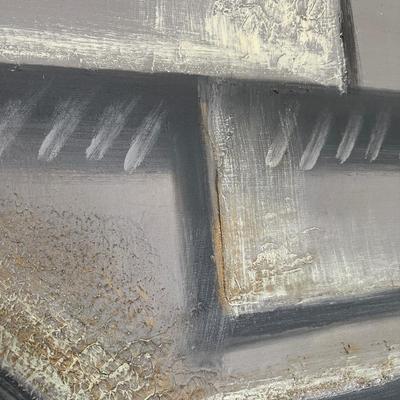SIGNED Lee Reynolds Original Textured Abstract Painting