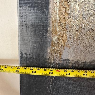 SIGNED Lee Reynolds Original Textured Abstract Painting