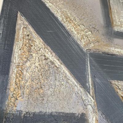 SIGNED Lee Reynolds Original Textured Abstract Painting