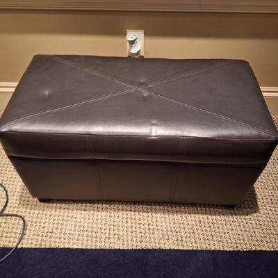 2 Bench Storage Ottomans