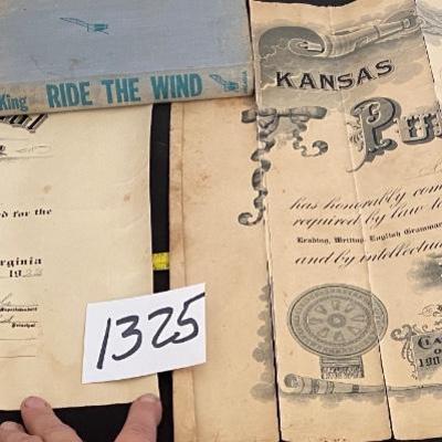 1923 Diploma