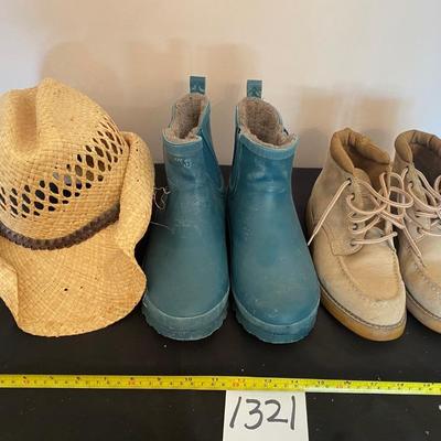 Size 8 Rubber Boots and More