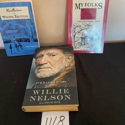 Signed Willie Nelson Book and More