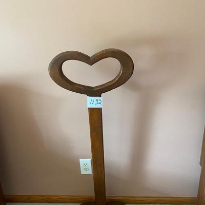 Heart Shaped Quilt Rack