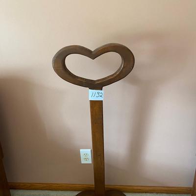 Heart Shaped Quilt Rack
