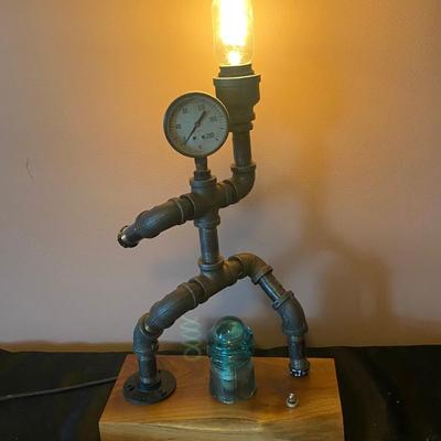 Handmade Pipe Lamp