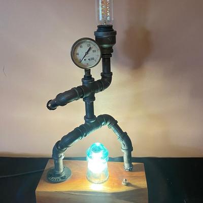 Handmade Pipe Lamp