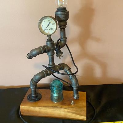 Handmade Pipe Lamp