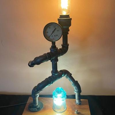 Handmade Pipe Lamp