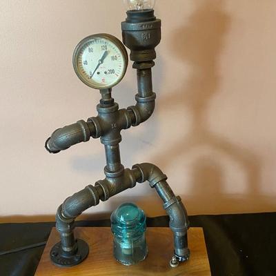 Handmade Pipe Lamp