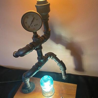 Handmade Pipe Lamp