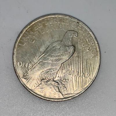 1922 “P” Peace Silver Dollar