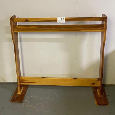 Handmade Quilt Rack