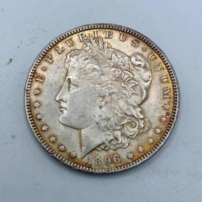 1896 “P” Morgan Silver Dollar
