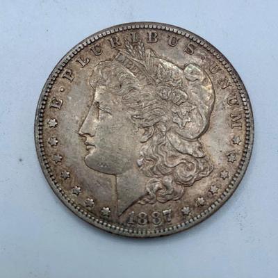 1887-S Morgan Silver Dollar