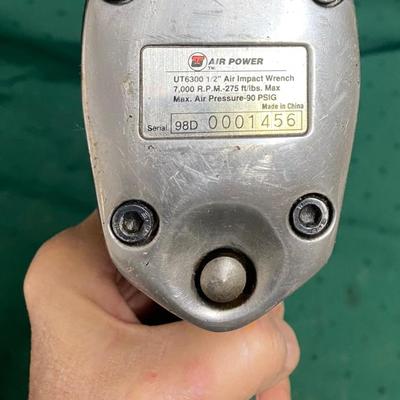 Air Power Impact Wrench