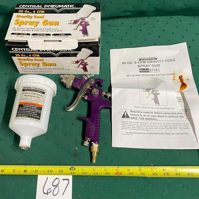 Gravity Feed Spray Gun