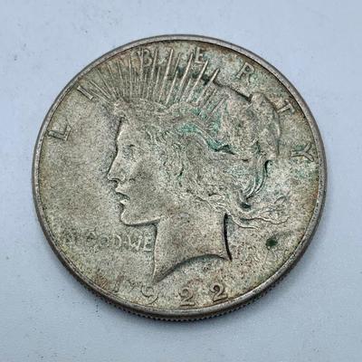 1922-S Peace Silver Dollar