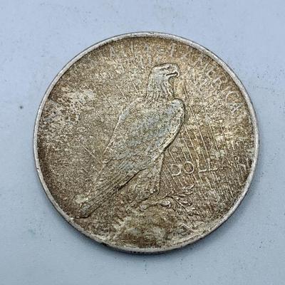 1923 “P” Peace Silver Dollar