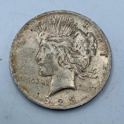 1923 “P” Peace Silver Dollar