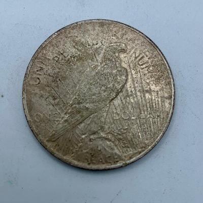 1923 “P” Peace Silver Dollar