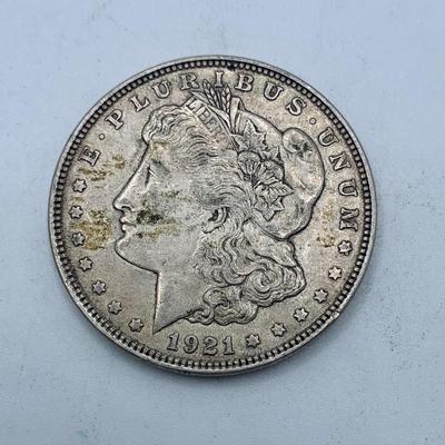 1921 “P” Morgan Silver Dollar