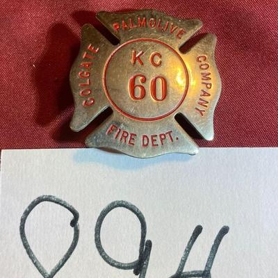 Fire Dept. Badge