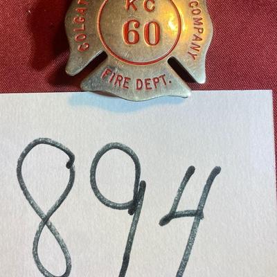 Fire Dept. Badge