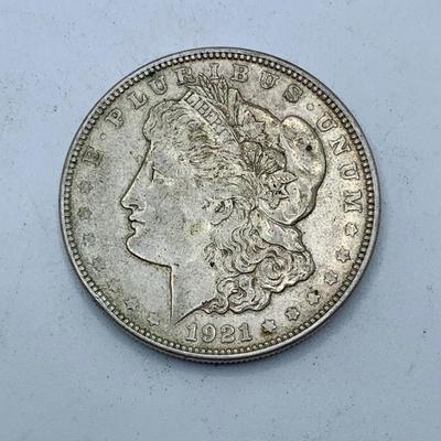 1921-D Morgan Silver Dollar