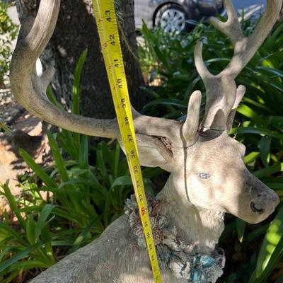 Pair of Deer Yard Statues